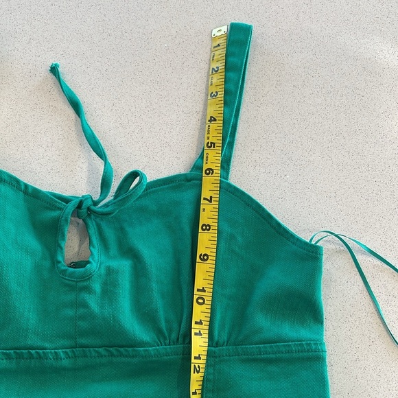 Gianni Bini Green Above the Knee Summer Dress - Size M - Picture 12 of 12